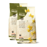 Felicetti front packaging showing organic farfalle and product benefits