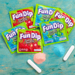Ferrara candy stick detail illustrating edible stick for dipping