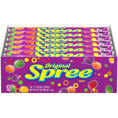 Ferrara Wonka Spree front packaging showing roll and branding for quick grab-and-go