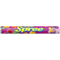 Ferrara Wonka Spree open roll with colorful pieces visible for easy sharing