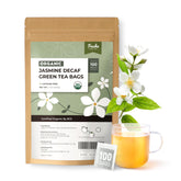Fescha front packaging kraft bag showing 100-count and organic certification for freshness