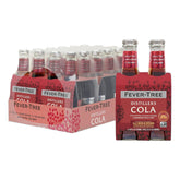 Fever-Tree Distillers Cola front packaging showing label and glass bottle benefit clarity