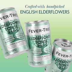Fever-Tree can top with opened tab showing easy single-serve convenience