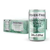 Fever-Tree front packaging view showing floral can and premium appeal