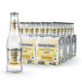 Fever-Tree front packaging showing premium low-calorie mixer benefits