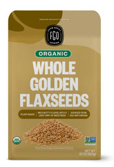 FGO front packaging showing resealable pouch and organic label for pantry convenience
