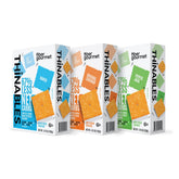 Fiber Gourmet variety pack front view showing three flavor bags for easy selection