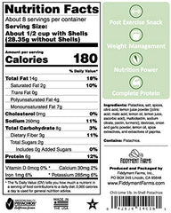Fiddyment Farms close-up of chili lime pistachio seasoning on shells, highlights bold flavor