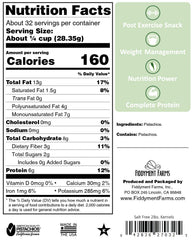 Fiddyment Farms pistachio kernels in a bowl used in recipes showing convenience and versatility
