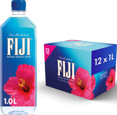 FIJI bottle pack front view showing brand and pack convenience