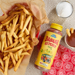 Fila Manila close-up texture highlights smooth banana-sauce consistency