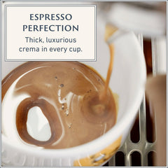 Filicori Zecchini espresso shot with thick crema demonstrating rich body