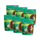 Fillo's front packaging showing 10 oz pouch ready-to-eat convenience