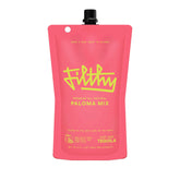 Filthy Food pouch front view showing branding and 32 oz size benefit