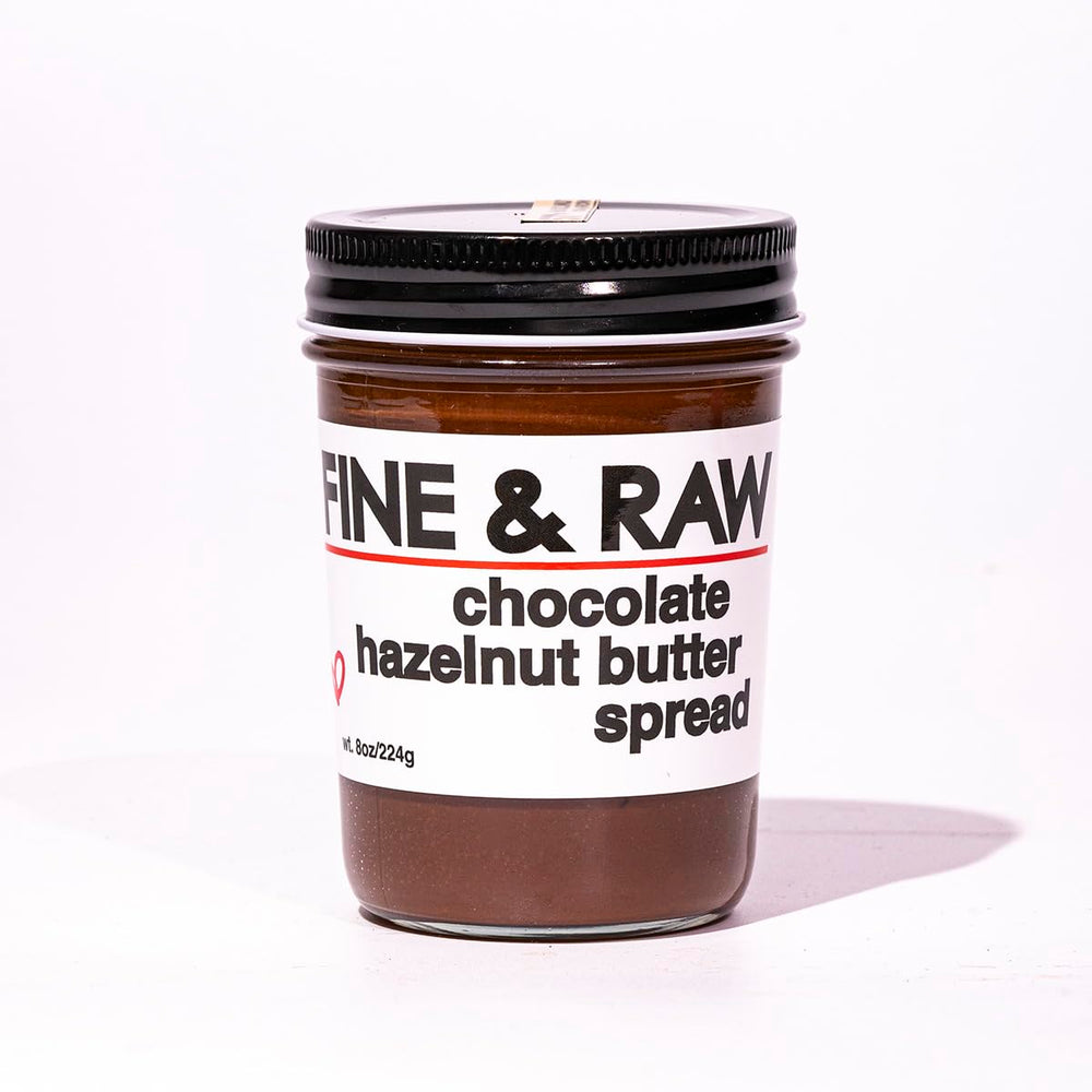 Fine & Raw front jar view showing organic label and premium design for shelf appeal