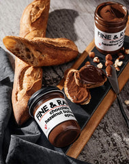 Fine & Raw spread on toast demonstrating application and breakfast enjoyment
