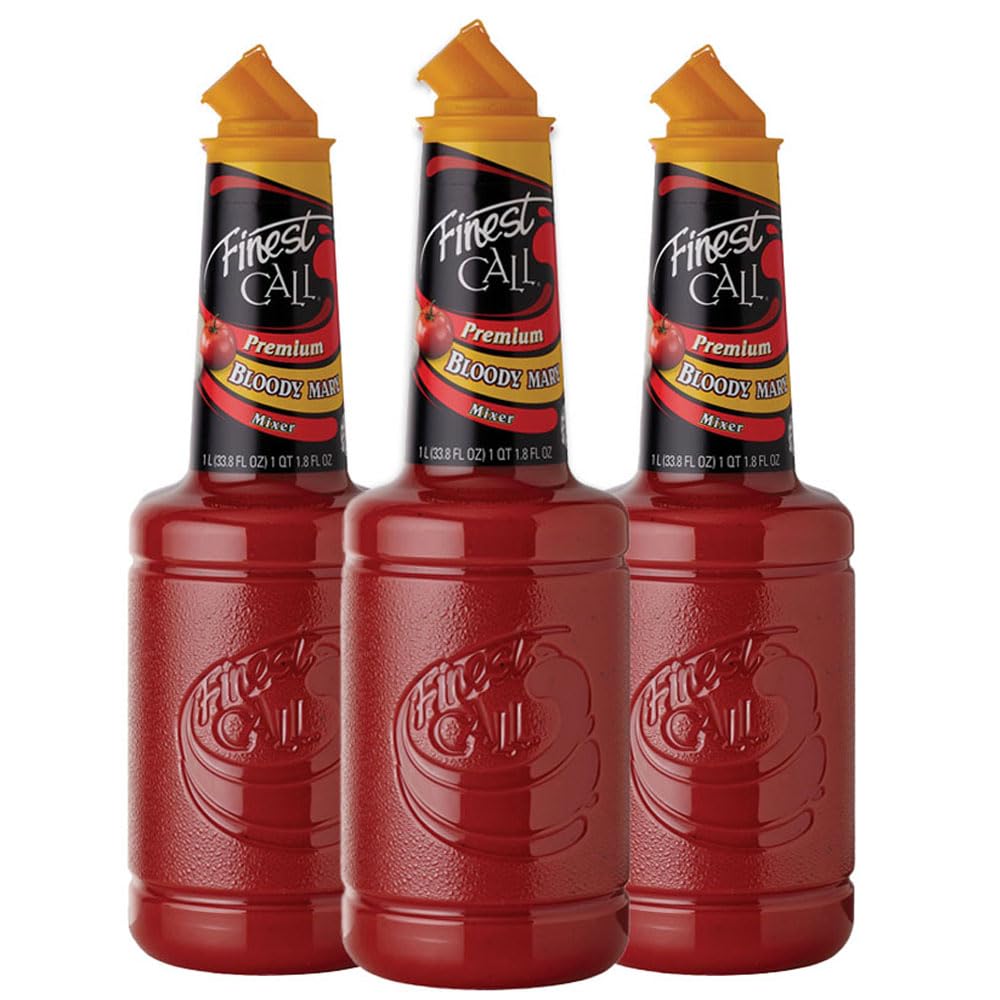 Finest Call front bottle view showing product and easy serving