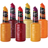 Finest Call front packaging showing six 1L puree bottles, professional convenience