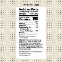 Finest Call peach puree texture close-up showing natural fruit consistency