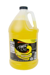 Finest Call one-gallon front packaging showing label and handle for easy pouring