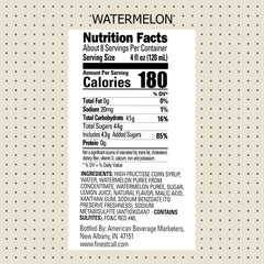 Finest Call label detail highlighting Sentinel watermelon origin and professional quality