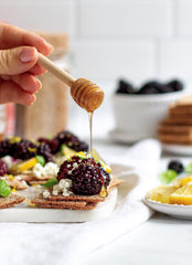 Finn Crisp crispbread topped with cream cheese showing stable base for spreads