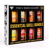 Fire & Smoke Society front packaging showing eight-bottle value set, ideal for variety