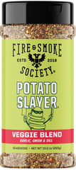 Fire & Smoke Society front packaging showing 10 oz bottle, clear value