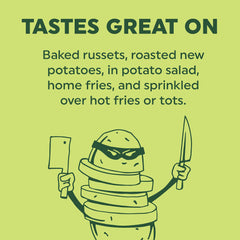 Fire & Smoke Society on roasted Brussels sprouts, brightens vegetable flavor