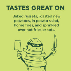 Fire & Smoke Society seasoned roasted potatoes showing crisp finish