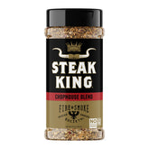 Fire & Smoke Society front packaging showing bold steak rub and size benefit