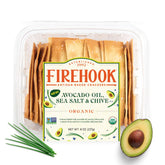 Firehook front packaging showing crackers and brand, ideal for gifting