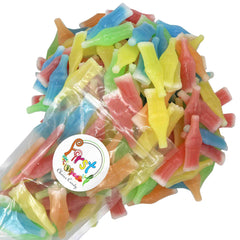 FirstChoiceCandy front packaging showing colorful wax bottles and nostalgic appeal