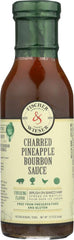 Fischer & Wieser bottle front view showing label and rich glaze for finishing dishes