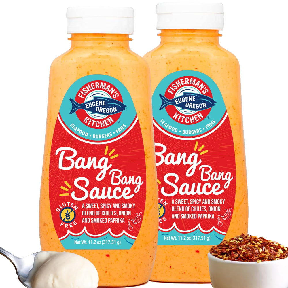 Fisherman's Kitchen front packaging showing 2-pack and label benefits