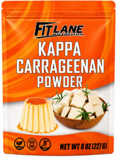 Fit Lane Nutrition front packaging showing pure kappa carrageenan for reliable texture