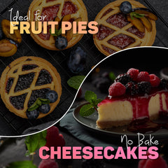 Fit Lane Nutrition pie filling made with clearjel showing glossy, stable filling benefit