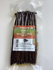 FITNCLEAN vanilla single pod close-up revealing oily sheen and supple texture for easy scraping