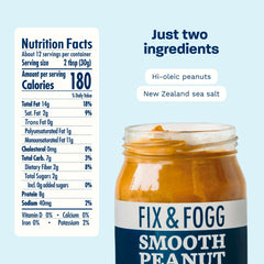 Fix & Fogg open jar top view revealing smooth texture and spreadability