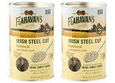 Flahavan’s front tin packaging showing brand and whole-grain benefit
