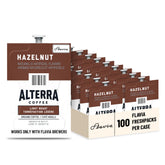 Flavia Alterra front packaging showing case of 100 Freshpacks and clear branding