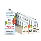 Flavia strawberry basil front packaging showing box and count benefit
