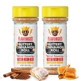 Flavor God front packaging showing two bottles and product benefit
