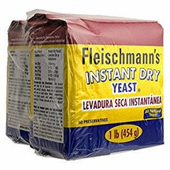 Fleischmann's front packaging showing two 1 lb packs for reliable supply