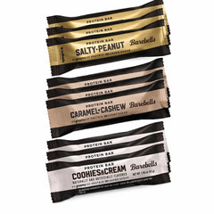FlexFinity front packaging of kit showing bars and cup for convenient snacking