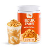 FLIMEAL front packaging showing tub and label, highlights protein and low sugar