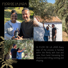 FLOR DE LA JARA pouring into small dish to show rich color and ready‑to‑use benefit