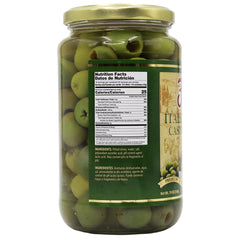 Flora Fine Foods close-up of olive flesh texture and crispness benefit