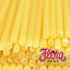 Flora Fine Foods perciatelli boiling in pot for consistent al dente benefit