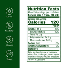 Flora label close-up highlighting certification seals and ingredient clarity
